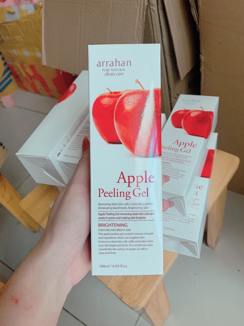 gel tẩy tế bào chết Arrahan apple hàn quốc 180ml