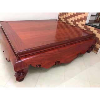 Sập Nằm Trơn Gỗ Hương Đỏ Nam Phi