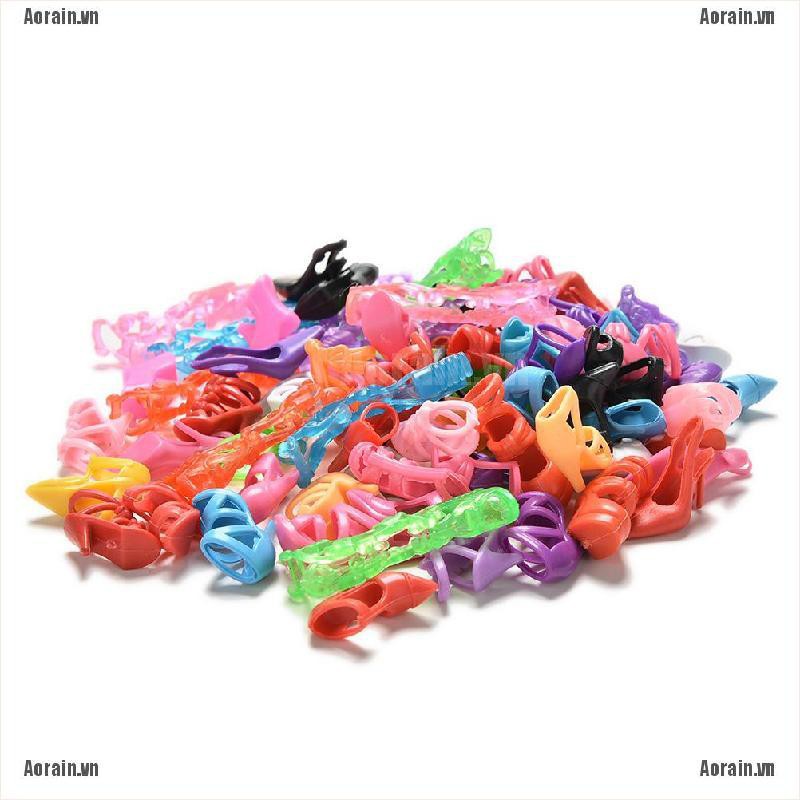 Set 40 Đôi Giày Cao Gót Đồ Chơi Dành Cho Bé