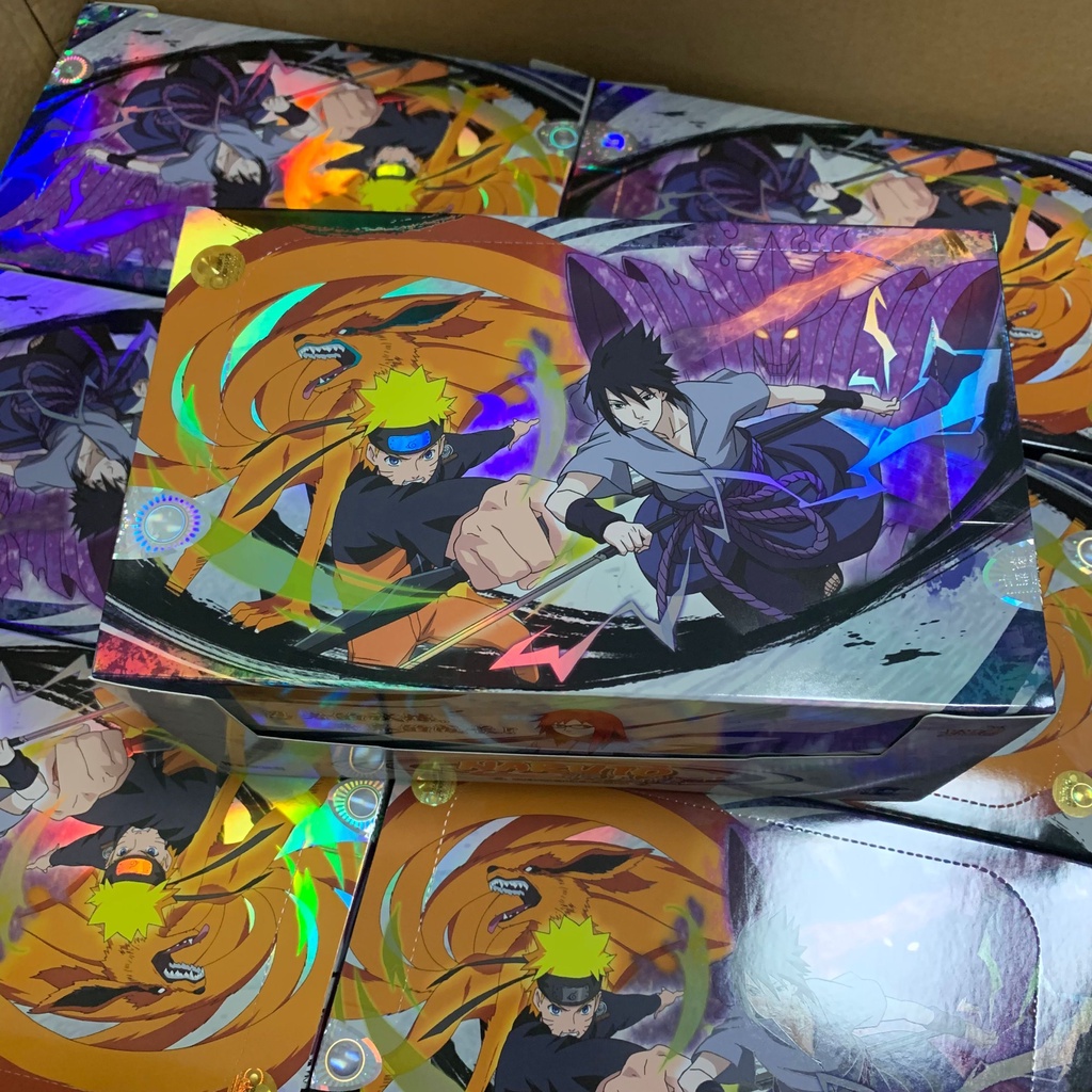 Bộ Sưu Tập 4 Thẻ Hình Anime Naruto Kayou Tier 2022