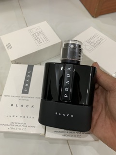Nước hoa tester prada luna rossa black 100ml