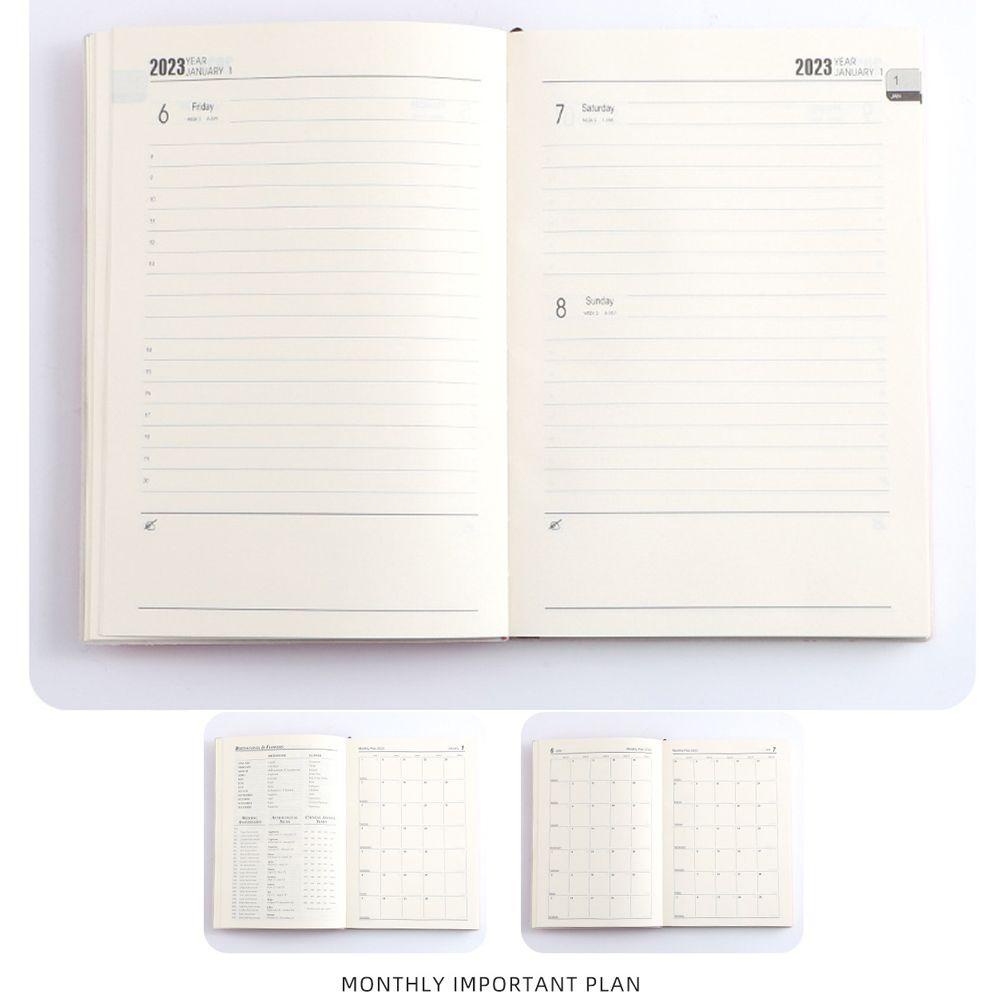 ELEGANT Sổ Tay Lên Đến 365 Ngày Phiên Bản Tiếng Anh 2023 Agenda