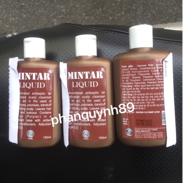 Dầu gội đầu Mintar Liquid