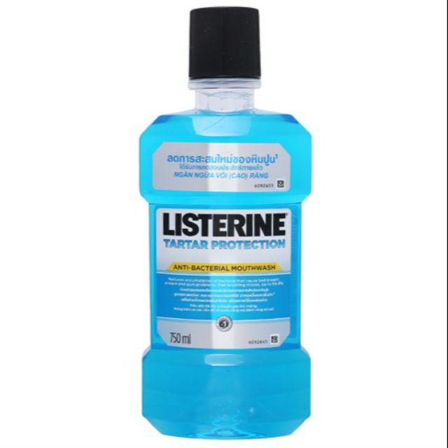 Nước súc miệng Listerine Tartar Protection