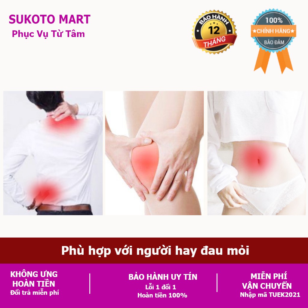 Thảm Ngải Cứu Đông Y Chườm Nhiệt Cao Cấp- Quà Tặng Mẹ, Sinh Nhật Bố, Giảm Đau Mỏi, Ngủ Ngon