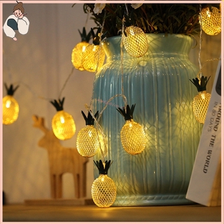Dây Đèn Led Hình Quả Dứa Dài 1.5m Dùng Trang Trí
