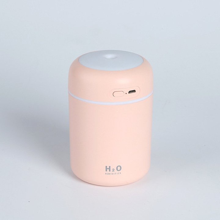 Máy phun sương tạo độ ẩm không khí mini cho xe hơi ô tô để phòng điều hòa usb có đèn led xoay 7 màu