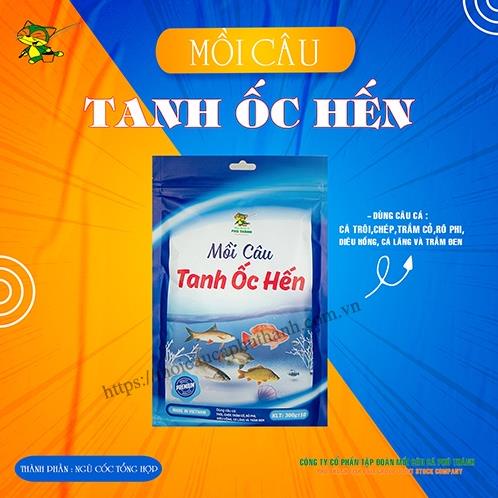 Mồi câu tanh ốc hến chính hãng Phú Thành 300g