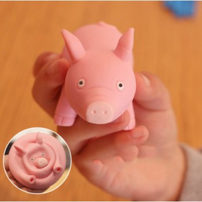 Heo Xả Stress SQUISHY Đáng Yêu Giúp Giảm Căng Thẳng, Lợn Bóp Co Dãn Chất Liệu TRP Xả Stress Hiệu Qủa