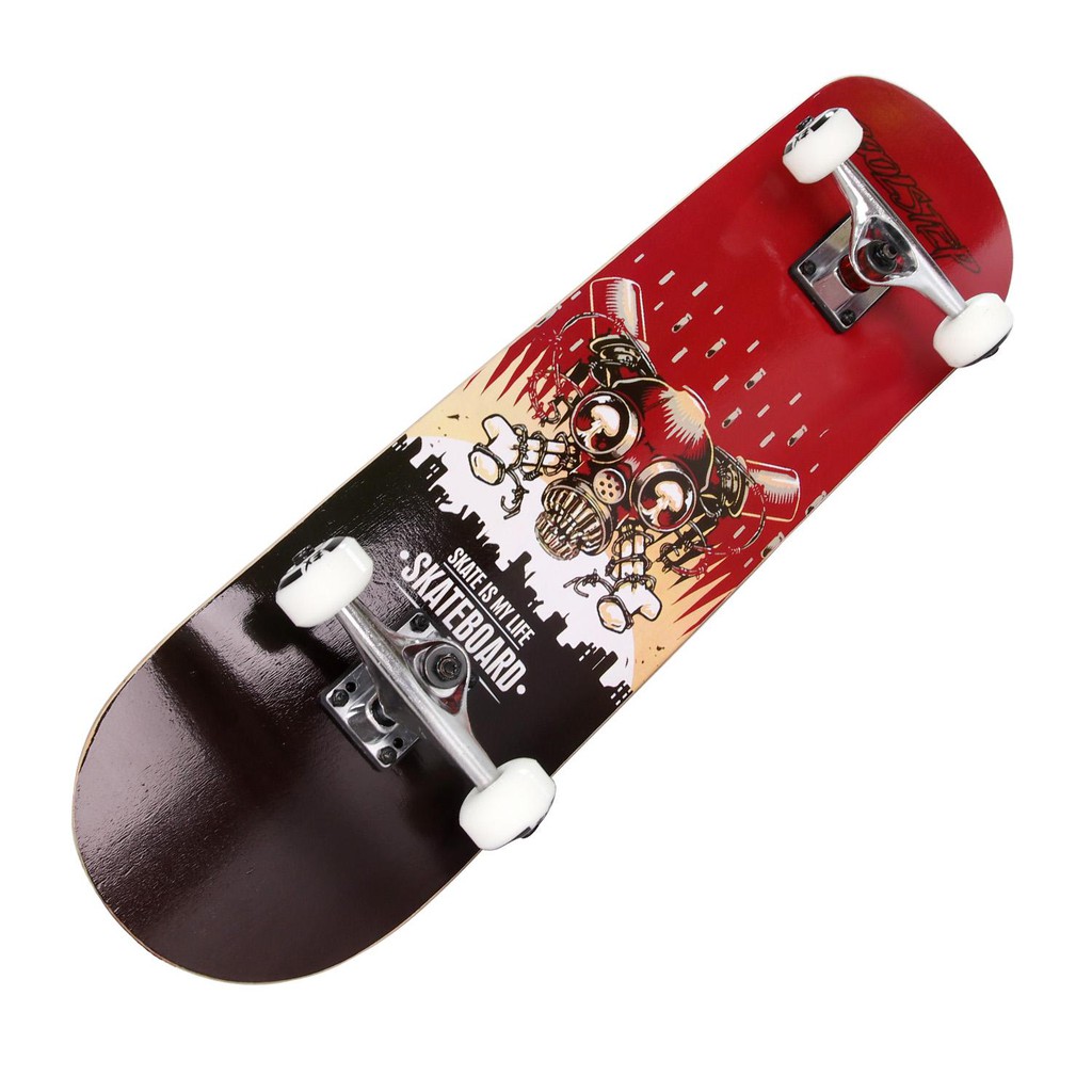 Ván trượt skateboard, Ván trượt Canada mặt nhám đen thiết kế hoàn hảo - Inbox chọn màu