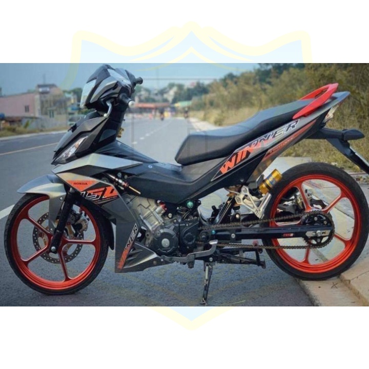 ( Quí khách vui lòng mang ra tiệm cho thợ dán ) Tem winner xám