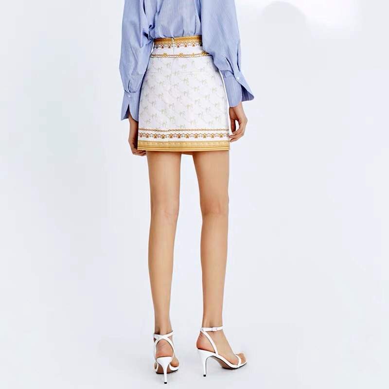 Chân váy họa tiết Lily