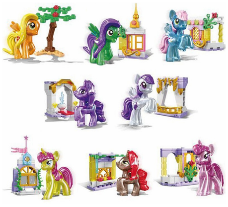 Những người bạn LEGO Bộ xếp hình lâu đài ngựa Pony trong mơ và đồ chơi trẻ em tương thích Lego