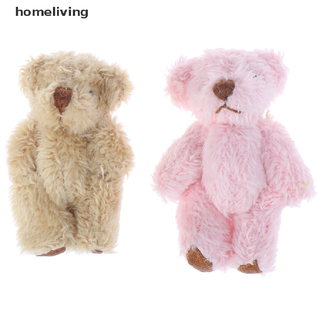 Gấu Bông Tóc Dài 4.5CM Dễ Thương Dùng Để Trang Trí Quần Áo / Điện Thoại