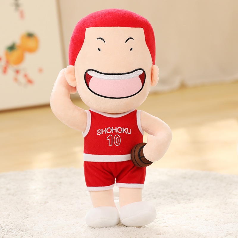 Thú Nhồi Bông Hình Nhân Vật Hanamichi Rukawa Trong SLAM DUNK