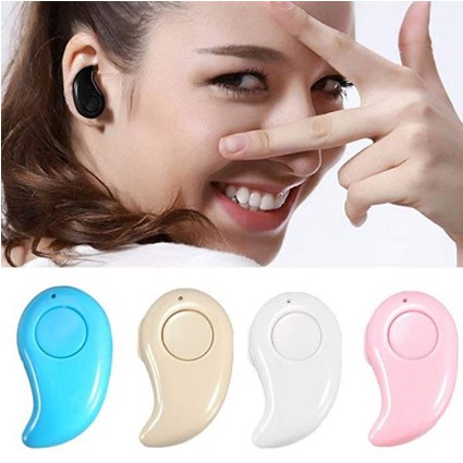 Tai Nghe Nhét Tai Bluetooth Mini Không Dây Hạt Đậu Siêu Nhỏ Mẫu Mới