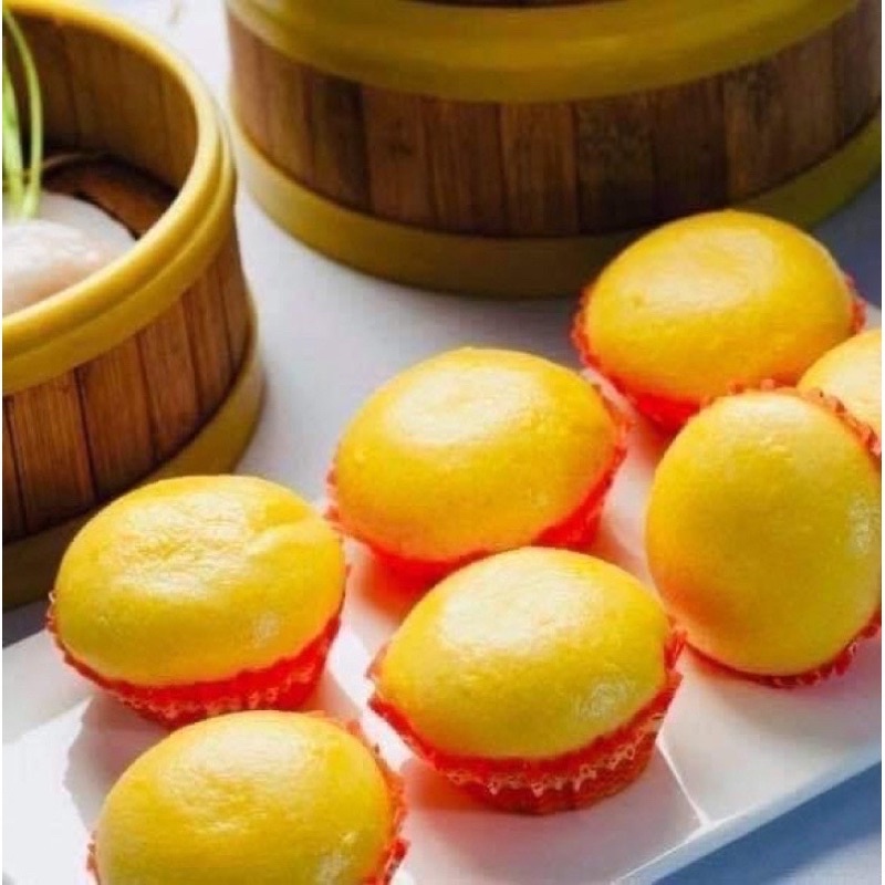 Bánh bao kim sa trứng chảy túi 6 cái