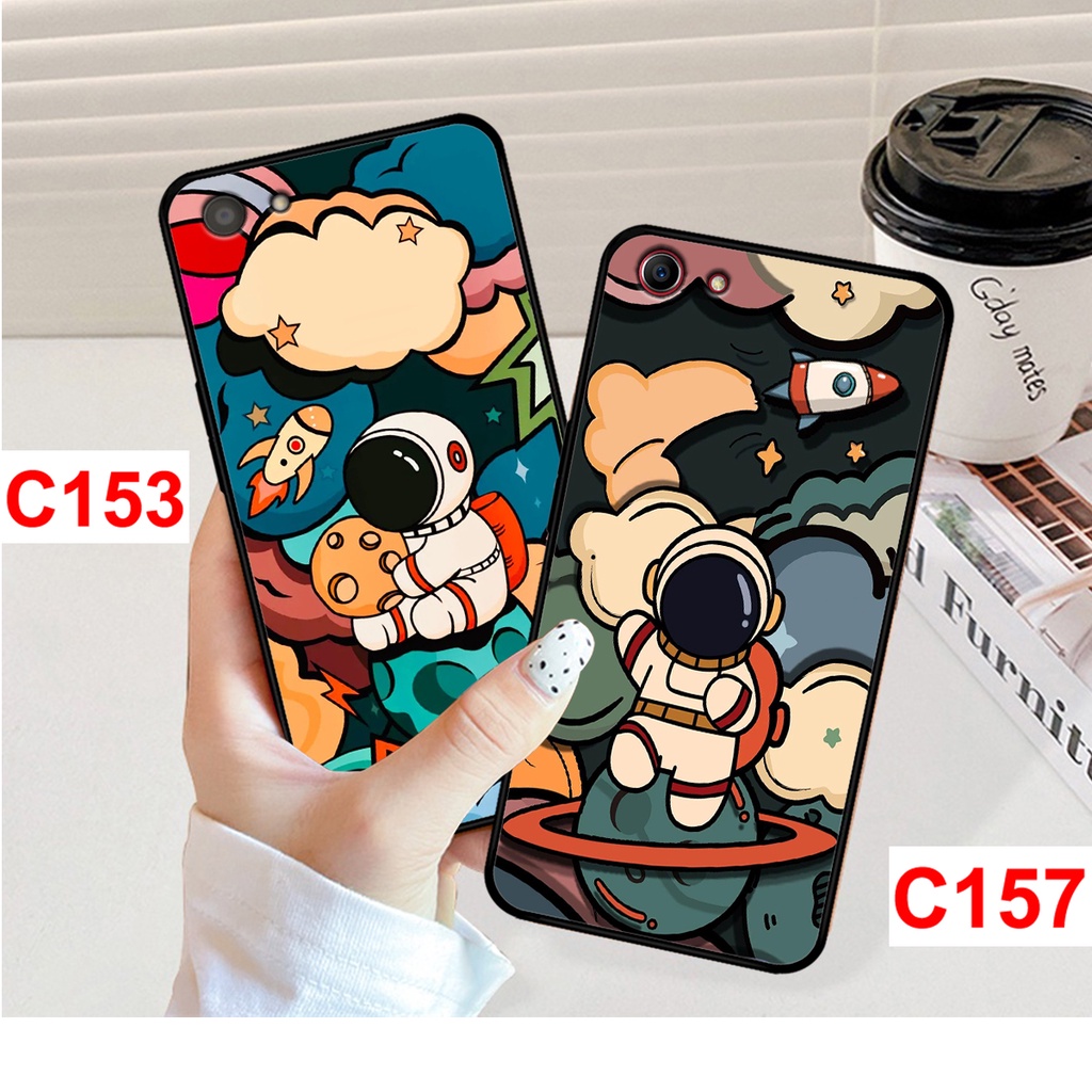 Ốp lưng Oppo A71 - A83  in hình phi hành gia vũ trụ ngân hà. Ốp lưng oppo rẻ bền đẹp.
