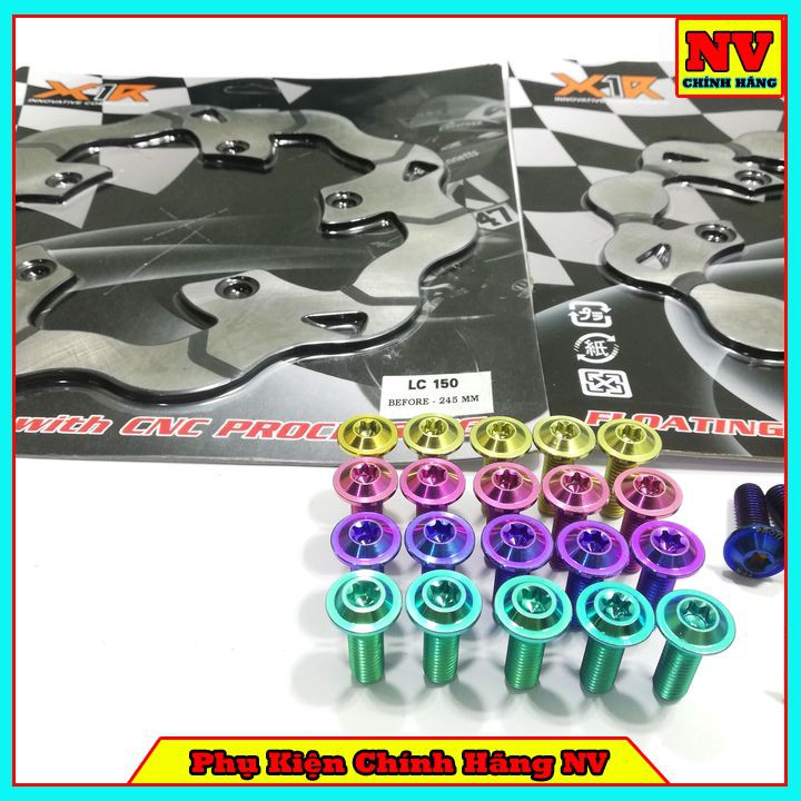 Cặp Đĩa Thắng Exciter 150 X1R Mẫu V3