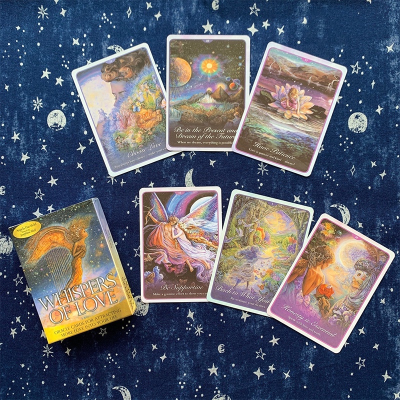 whisper of love Oracle Bộ 44 Thẻ Bài Tarot Độc Đáo Đẹp Mắt