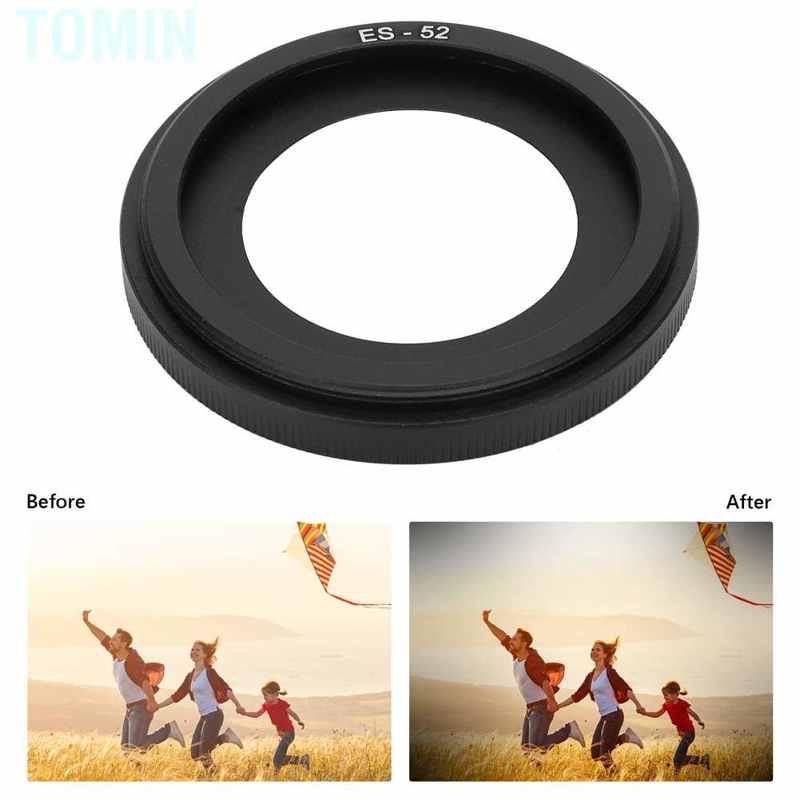 1 Loa Che Nắng Es 52 Cho Canon Ef 40mm F / 2.8 Stm / Ef S 24mm Stm Lenes