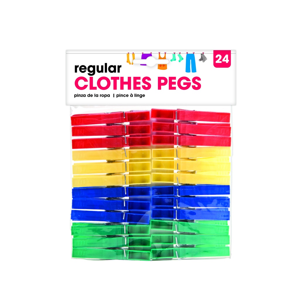 Kẹp Quần Áo 24 Cái Uncle Bills BL0017
