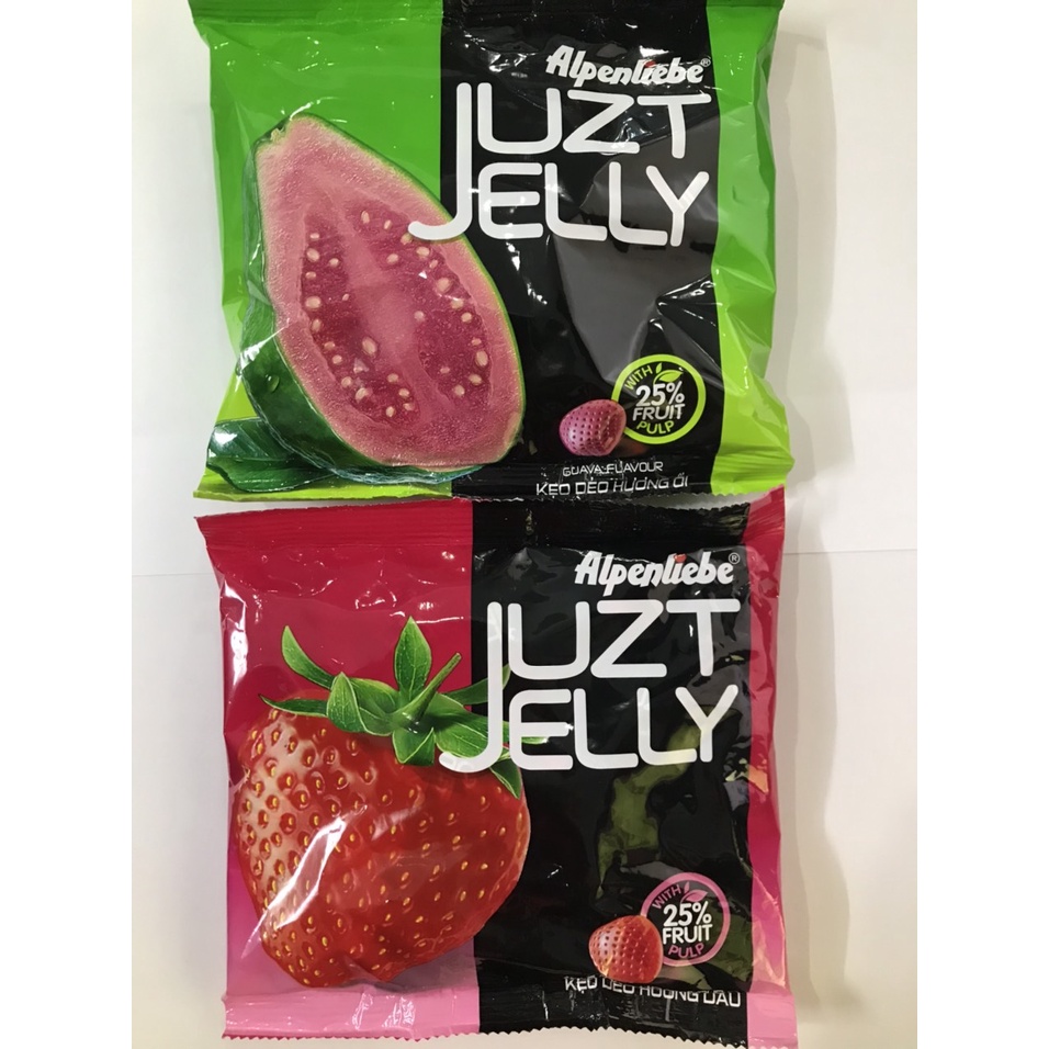 Kẹo Dẻo hương Ổi Alpenliebe Juzt Jelly gói 166,5g