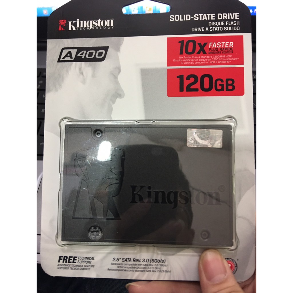 [Mã ELCLMAY giảm 7% đơn 500K] ổ cứng SSD 120gb kingston SA400 chính hãng bh 36 tháng tại hãng 2.5 inch SATA 6.0gb/s | BigBuy360 - bigbuy360.vn