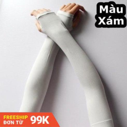 [Giảm 50%]  [Giá Sỉ] Găng tay chống nắng xỏ ngón Let's Slim