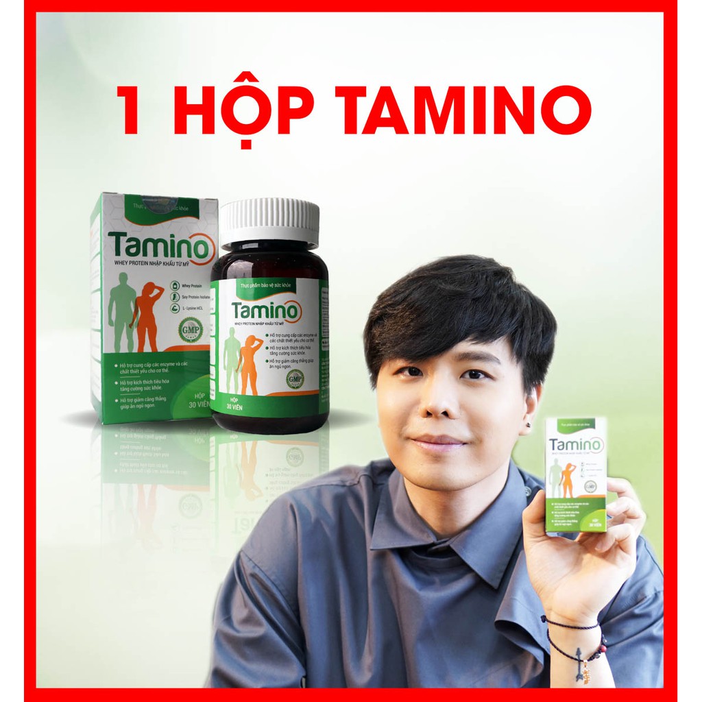 Viên Uống Tăng Cân TAMINO - Bổ Sung Hợp Chất Whey Protein từ Mỹ | BigBuy360 - bigbuy360.vn