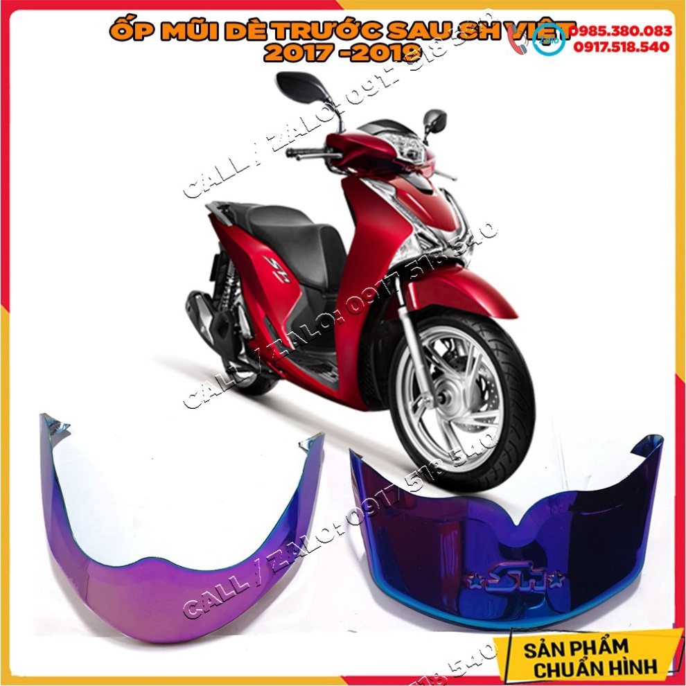 ỐP MŨI DÈ XI I TITAN SH 2012-2019 ( BẢO VỆ DÈ TRƯỚC SAU –GIÁ 1 BỘ) Ảnh thật Sp