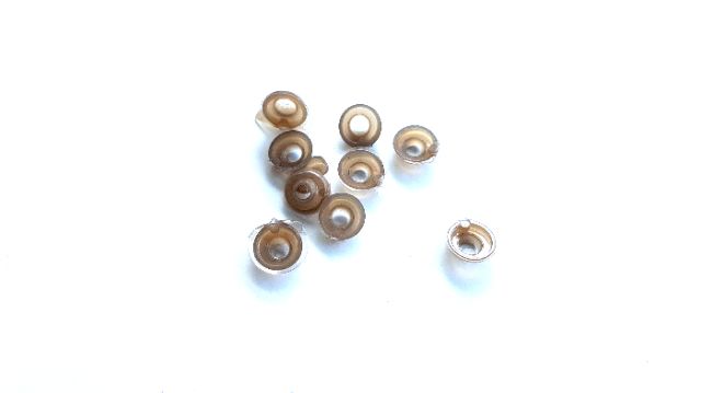 Mắt thú bông có chân 5mm ( gói 20 cặp)