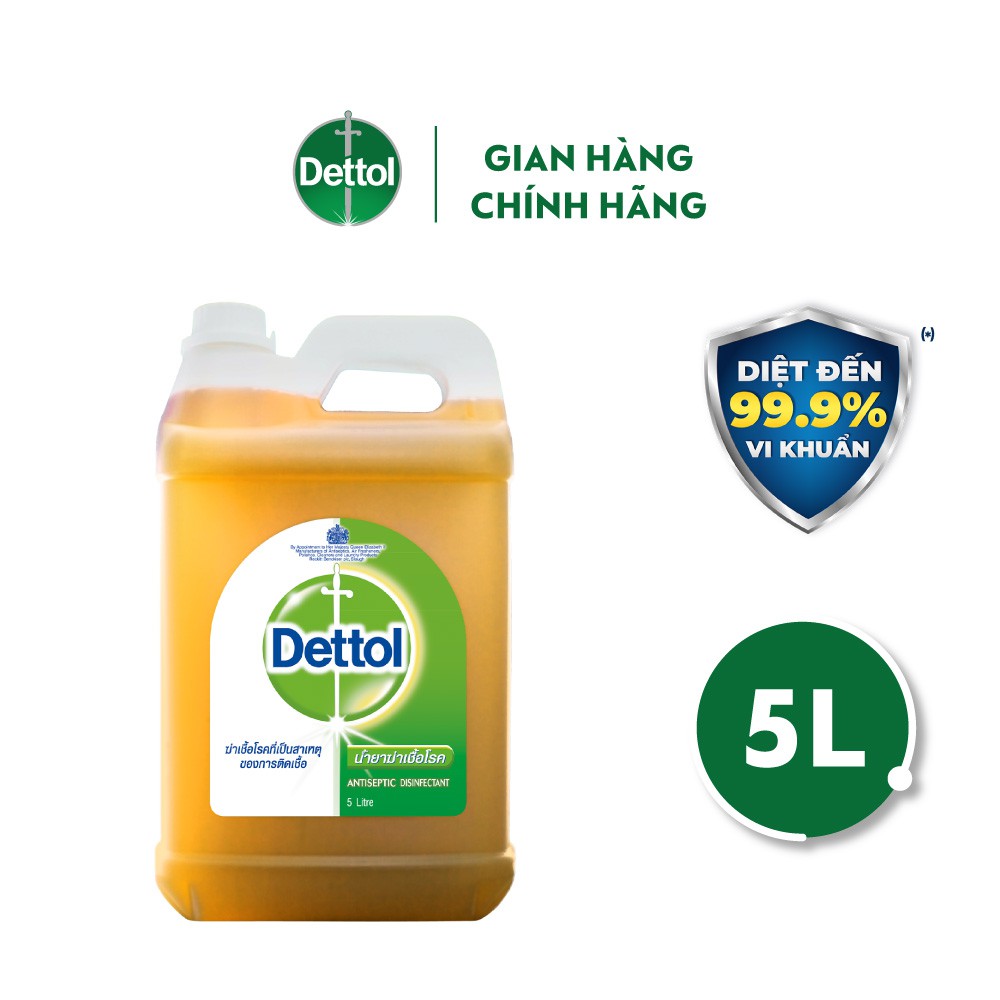 Dung dịch diệt khuẩn đa năng Dettol 5L