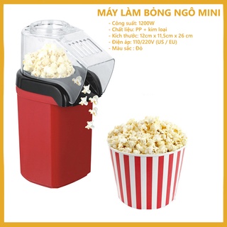 Máy nổ bỏng ngô, máy nổ bỏng bắp rang bơ bằng điện, làm tại