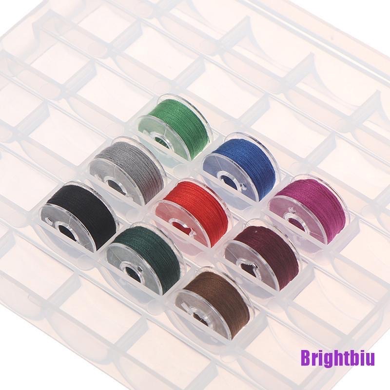 Hộp đựng suốt chỉ 25 ô bằng nhựa cao cấp