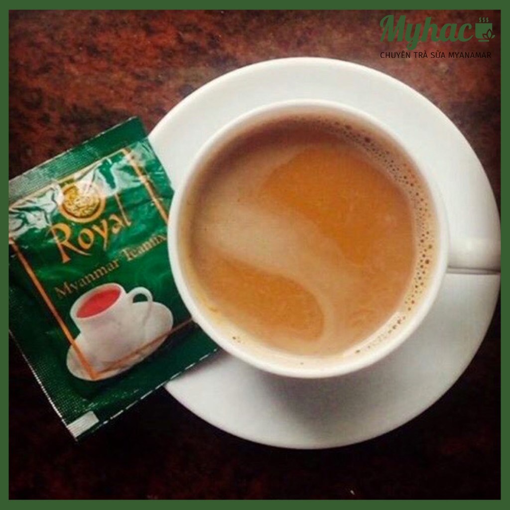 Combo 2 gói trà sữa Myanmar Royal Teamix và Trà sữa Authentic Myanmar Tea