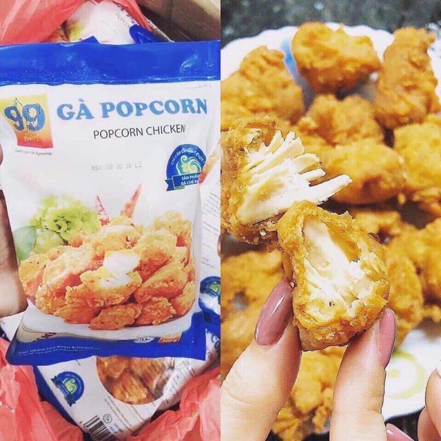 Gà PopCorn 99 Poultry K&U gói 300g giao hỏa tốc HCM