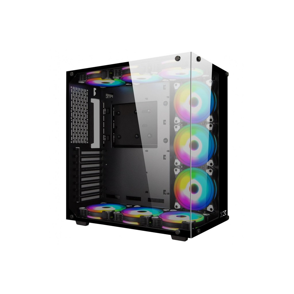 Case máy tính Xigmatek Aquarius Plus Black - Hàng chính hãng