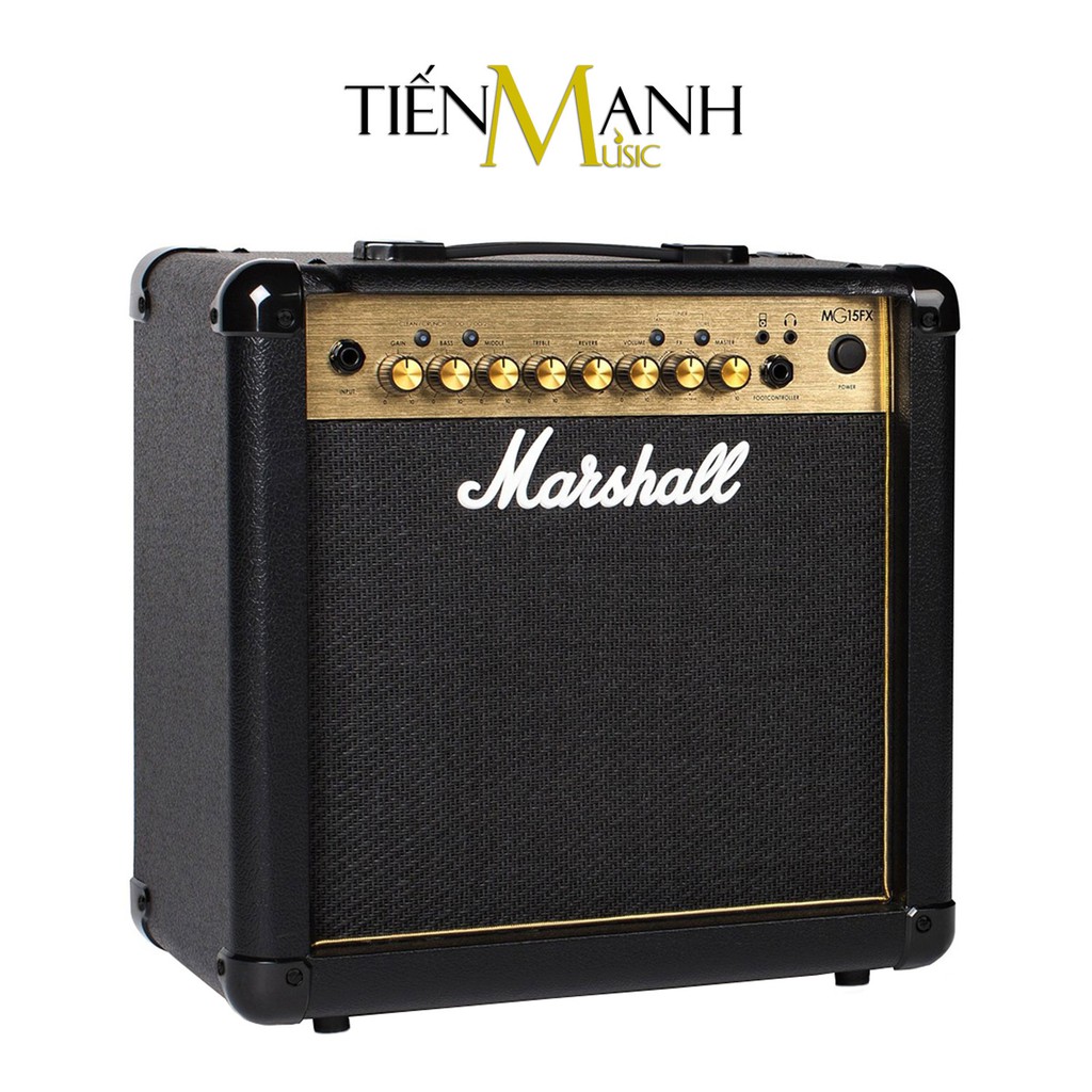 Ampli Marshall MG15FX Gold Amply Đàn Guitar Điện Combo Amplifier MG15GFX - Chính Hãng