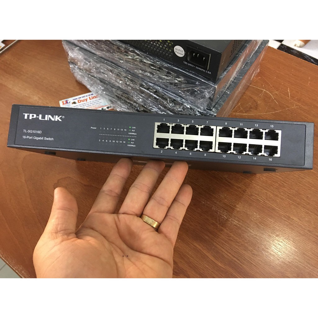 Bộ Switch 24 cổng Gigabit chia mạng LAN TPLink TL-SG1024D 95