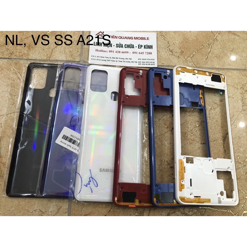 Nắp lưng , Viền sườn , khung xương Samsung A21S