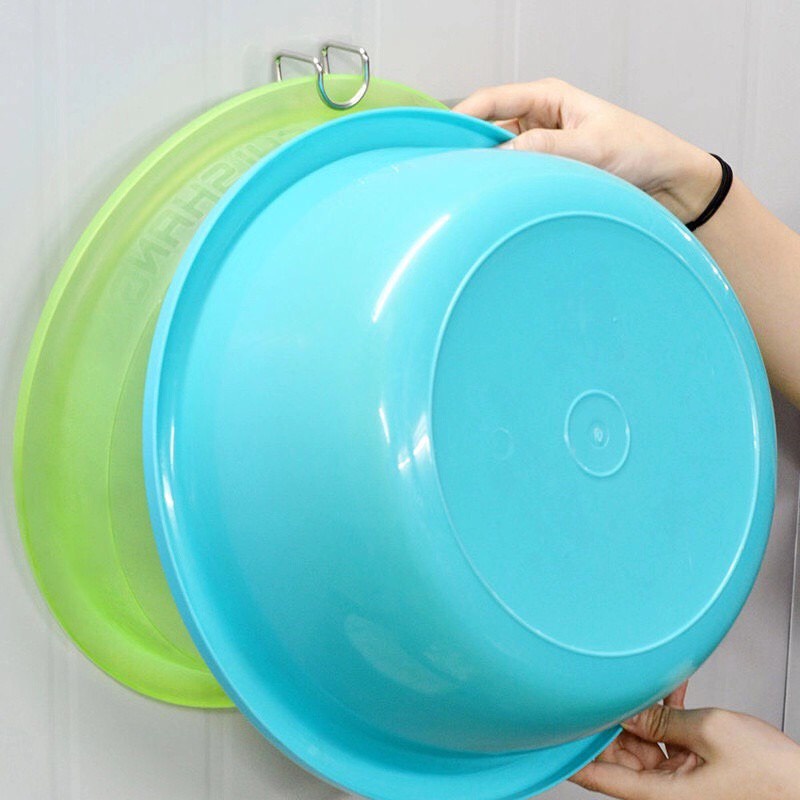 Móc treo chậu tắm đồ dùng nhà tắm, móc treo đồ dùng nhà bếp đa năng dán tường Inox