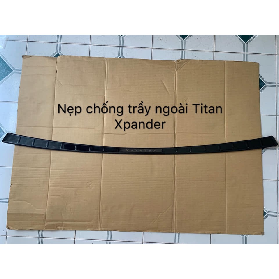 Nẹp cốp, chống trầy cốp xe Xpander 2018 đến 2024 Mẫu Titan Cao cấp