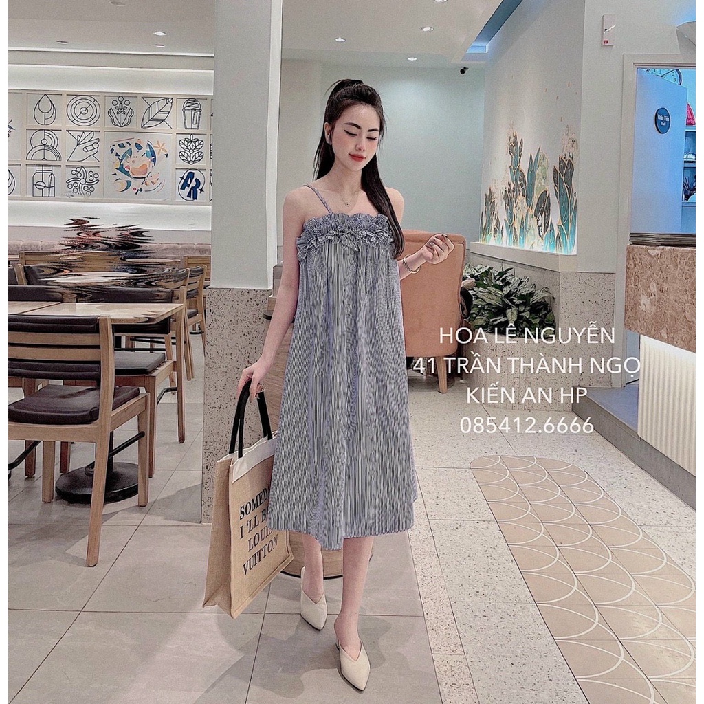 Váy 2 Dây Dáng Suông Trơn Màu Hot Trend 2022 | BigBuy360 - bigbuy360.vn