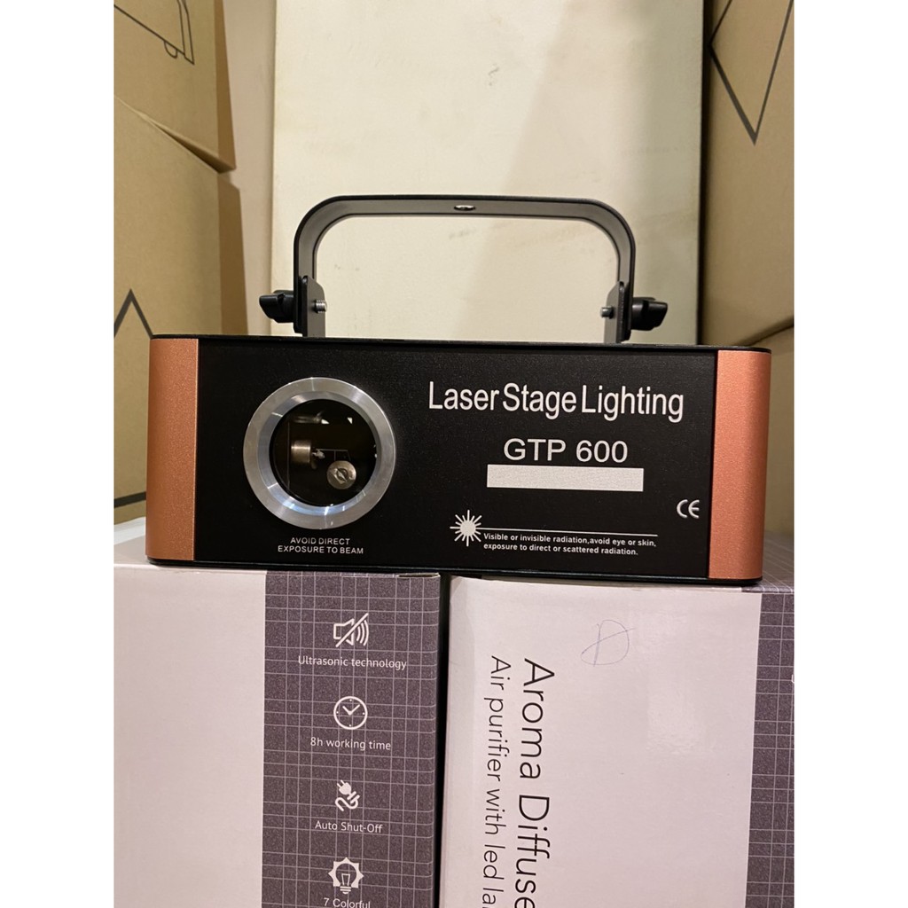 ĐÈN LASER GTP 600 - CHUYÊN DÙNG TRONG SÂN KHẤU MINI , QUÁN  BAR .