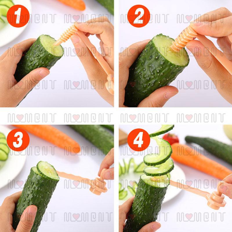 Dụng cụ cắt rau củ quả xoắn ốc tiện lợi