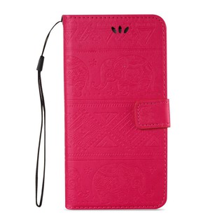 Elephant Case For Apple iPhone 8 Plus Flip Wallet Leather Cover Phone Case