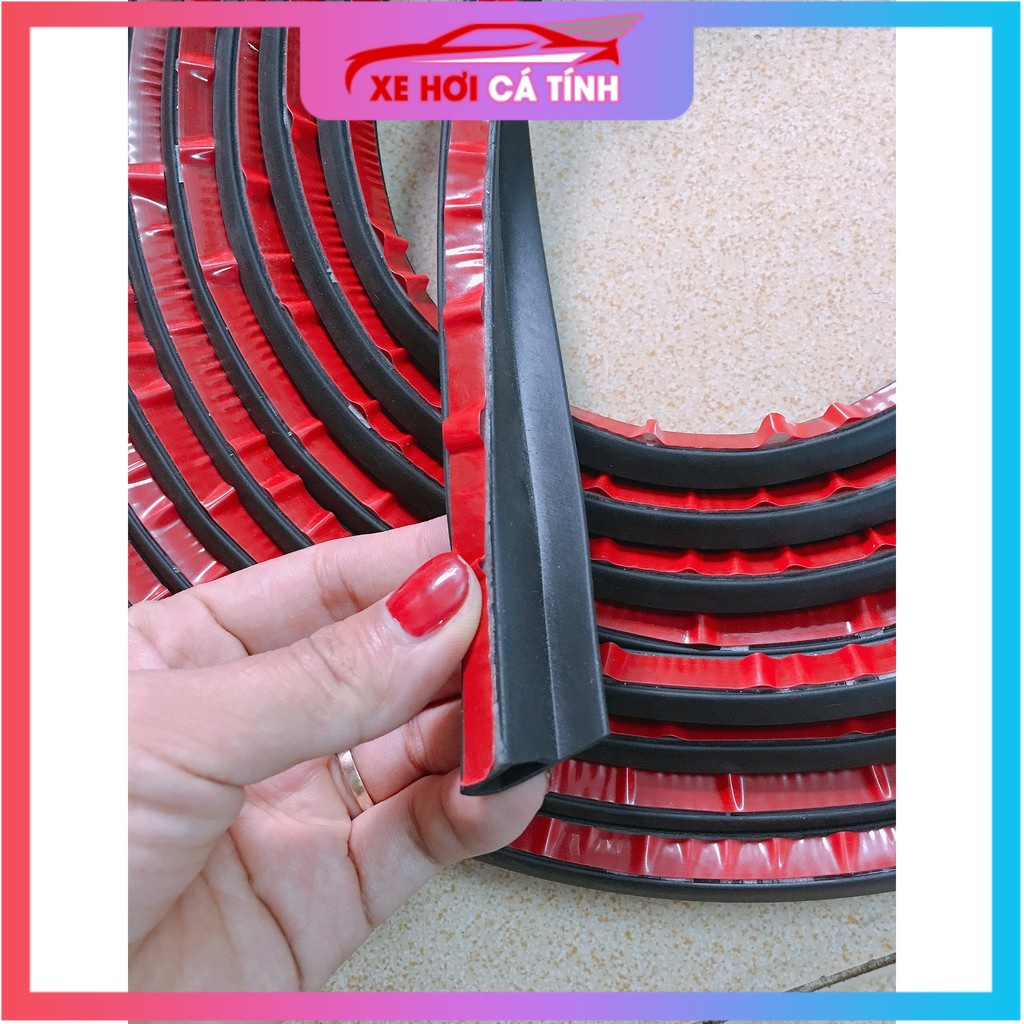 5 Mét Ron Gioăng Cao Su Chữ P Dán Cửa Xe Hơi Ô Tô Chống Ồn Giữ Nhiệt ngăn nước tràn vào trong xe hàng loại 1