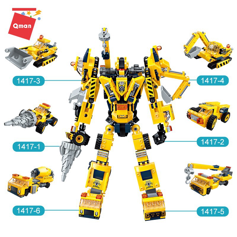 Lego Người máy kỹ thuật Qman 1417 | BigBuy360 - bigbuy360.vn