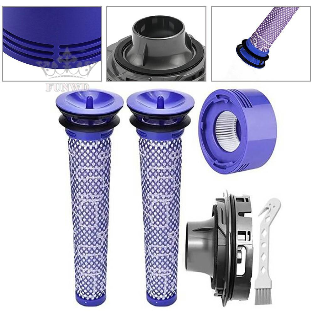 【FUNWD】For Dyson V8 V7 Animal  Cordless Vacuum Pre  Post Filter Motor rear cover Kit draWzIzV GFlhfhKd itSeaXK mnhVfdnq aIiqbQB